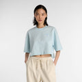 New Balance Women's Logo Oversized Jersey T-Shirt-1