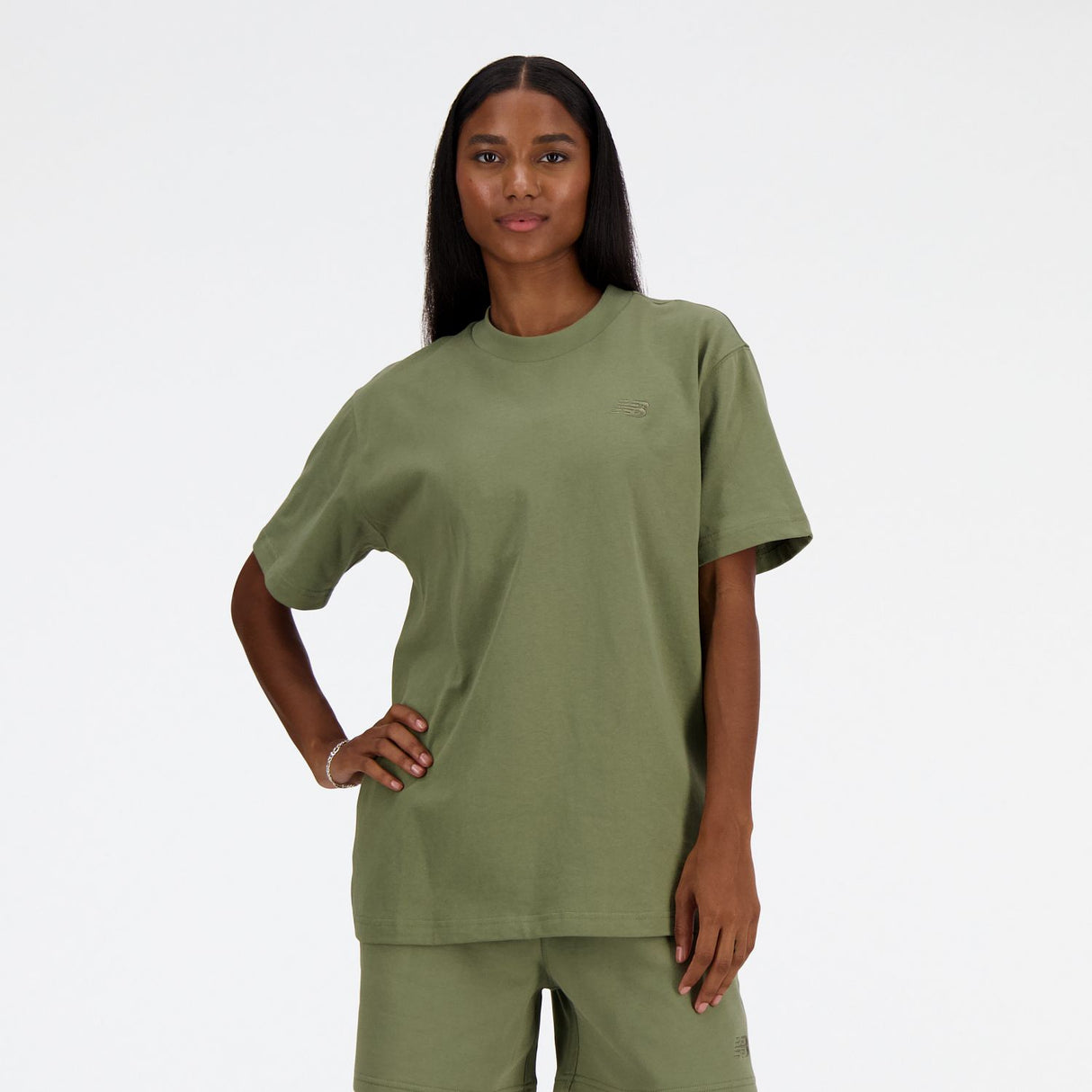 New Balance Women's Athletics Jersey T-Shirt-2
