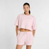 New Balance Women's Logo Oversized Jersey T-Shirt-1