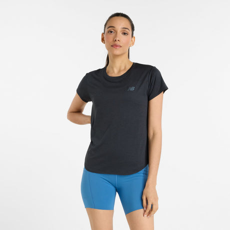 New Balance Women's Sport Core Heather T-Shirt-1