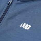 New Balance Youth French Terry Small Logo Full Zip Hoodie-8