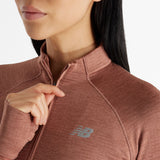 New Balance Women's Athletics Heat Grid Half Zip-4