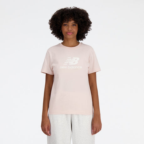 New Balance Women's Sport Essentials Jersey Logo T-Shirt-1