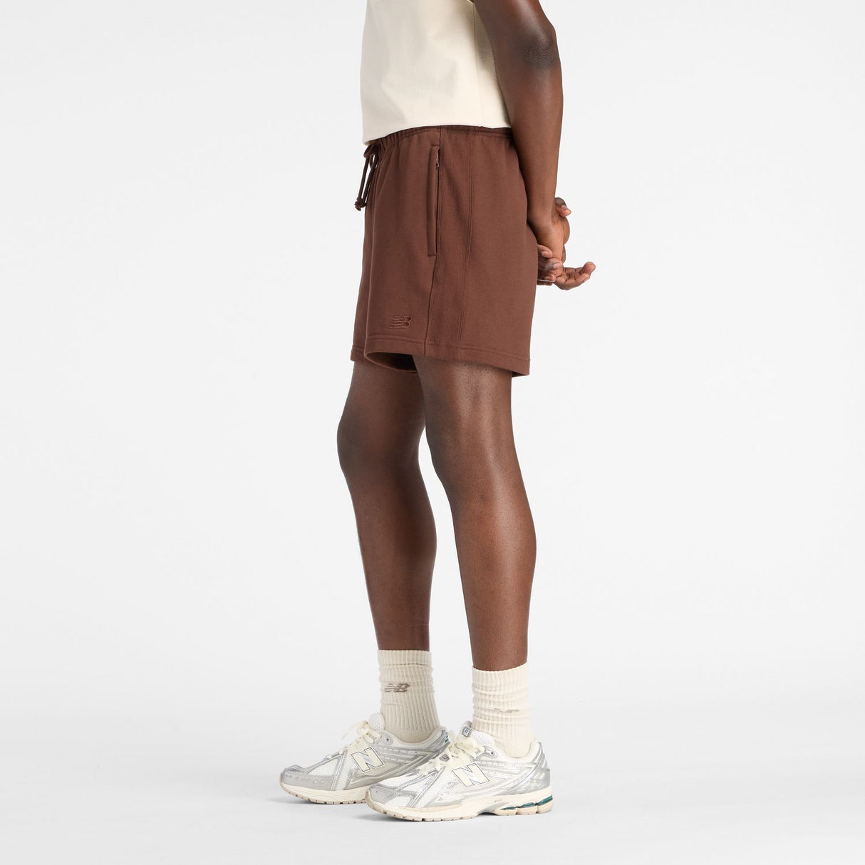 New Balance Men's Athletics French Terry Short 5-3