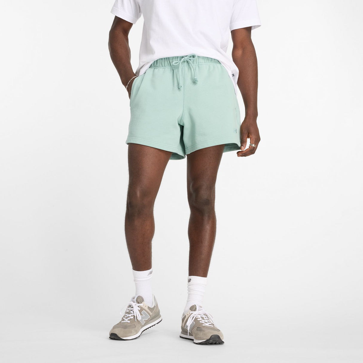New Balance Men's Athletics French Terry Short 5-9
