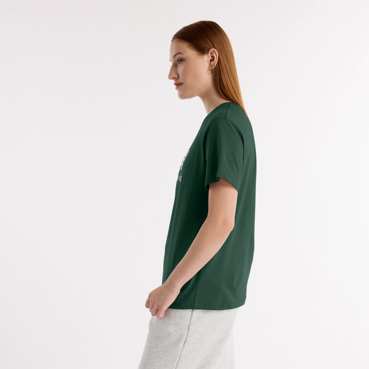 New Balance Women's Sport Essentials Jersey Logo T-Shirt-2