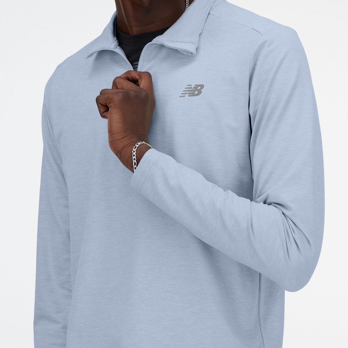 New Balance Men's Space Dye 1/4 Zip Shirt-4