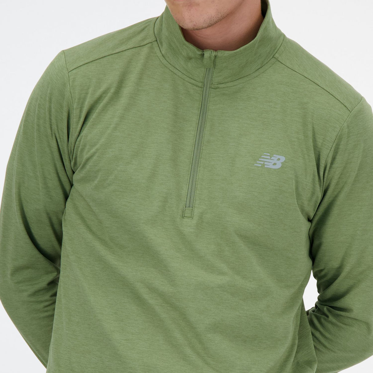 New Balance Men's Space Dye 1/4 Zip Shirt-4