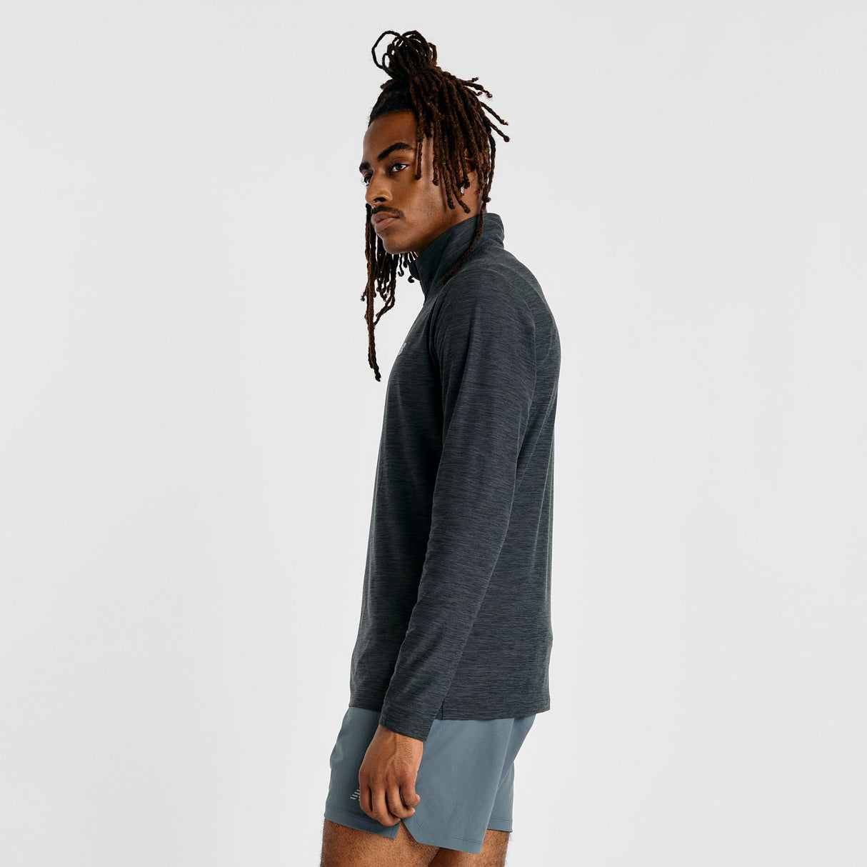 New Balance Men's Space Dye 1/4 Zip Shirt-4