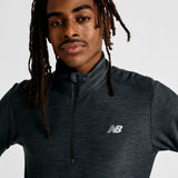 New Balance Men's Space Dye 1/4 Zip Shirt-6