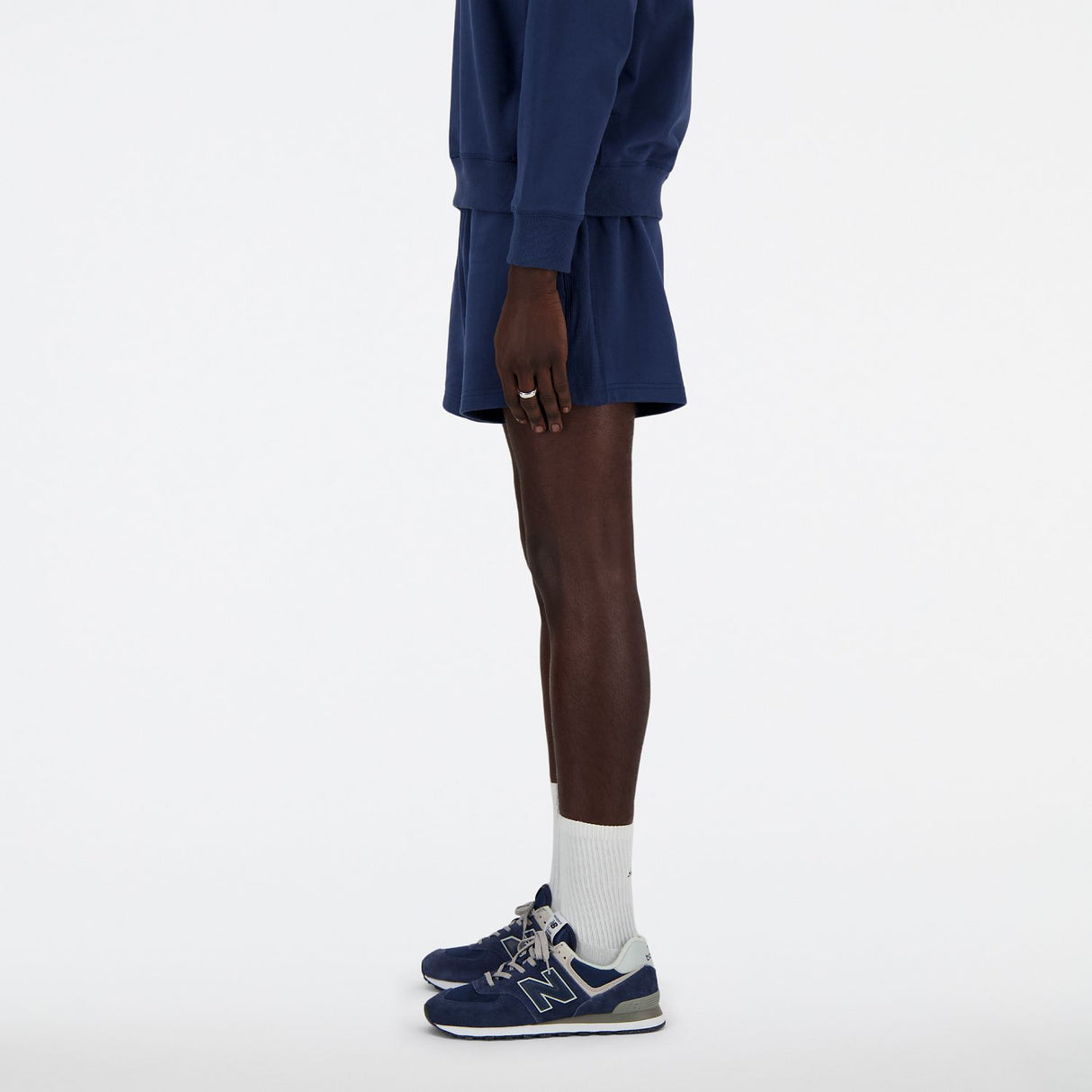 New Balance Men's Athletics French Terry Short 5-8