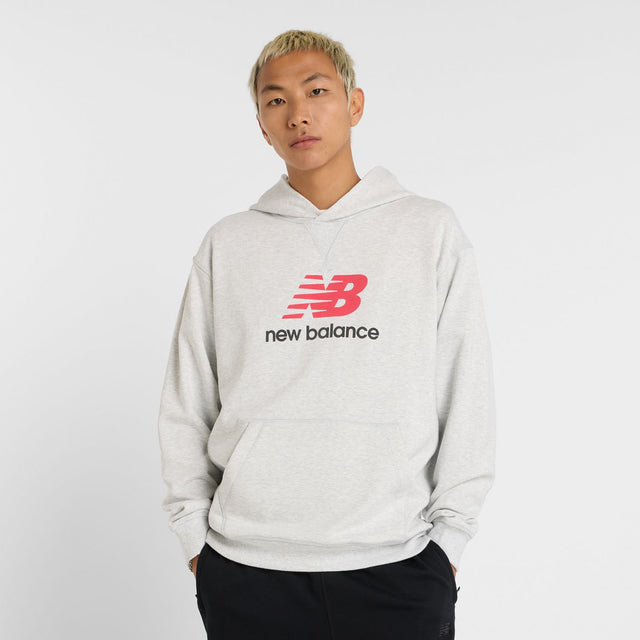 New Balance Men's Athletics French Terry Logo Hoodie-1