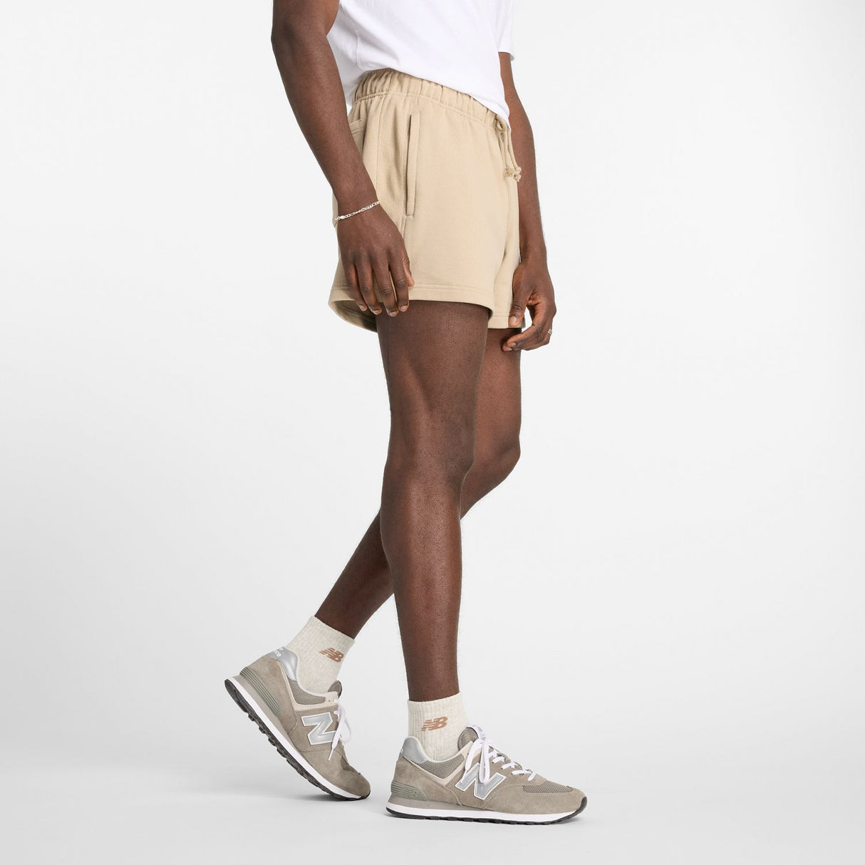 New Balance Men's Athletics French Terry Short 5-10