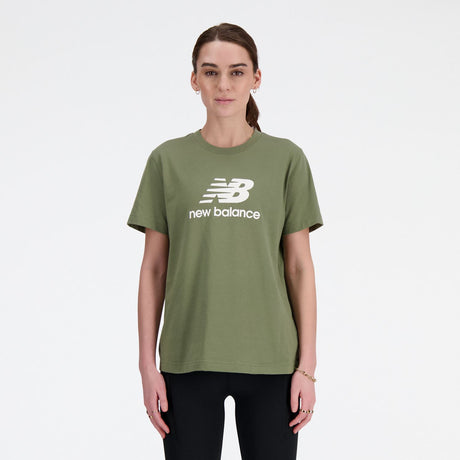 New Balance Women's Sport Essentials Jersey Logo T-Shirt-1