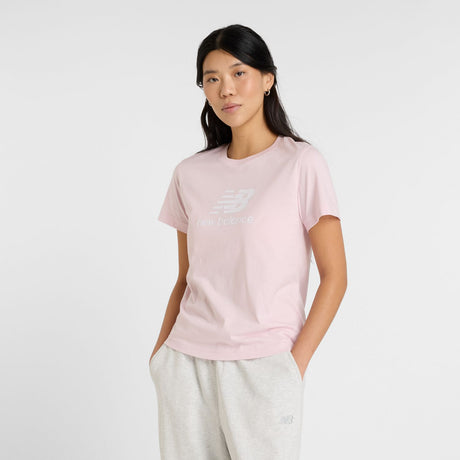 New Balance Women's Sport Essentials Jersey Logo T-Shirt-1