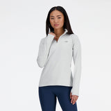 New Balance Women's Sport Essentials Space Dye Quarter Zip-2