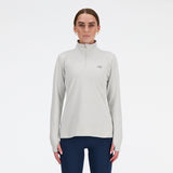 New Balance Women's Sport Essentials Space Dye Quarter Zip-3