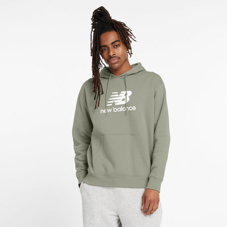 New Balance Men's Sport Essentials Fleece Logo Hoodie-1