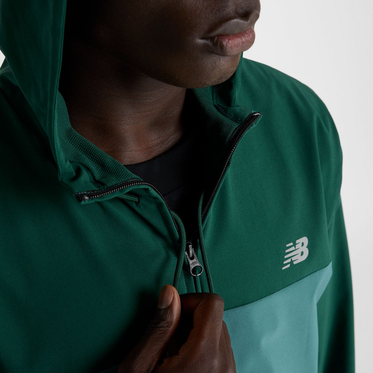 New Balance Men's Woven Full Zip Jacket-4
