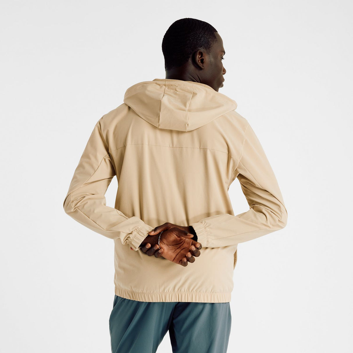 New Balance Men's Woven Full Zip Jacket-5