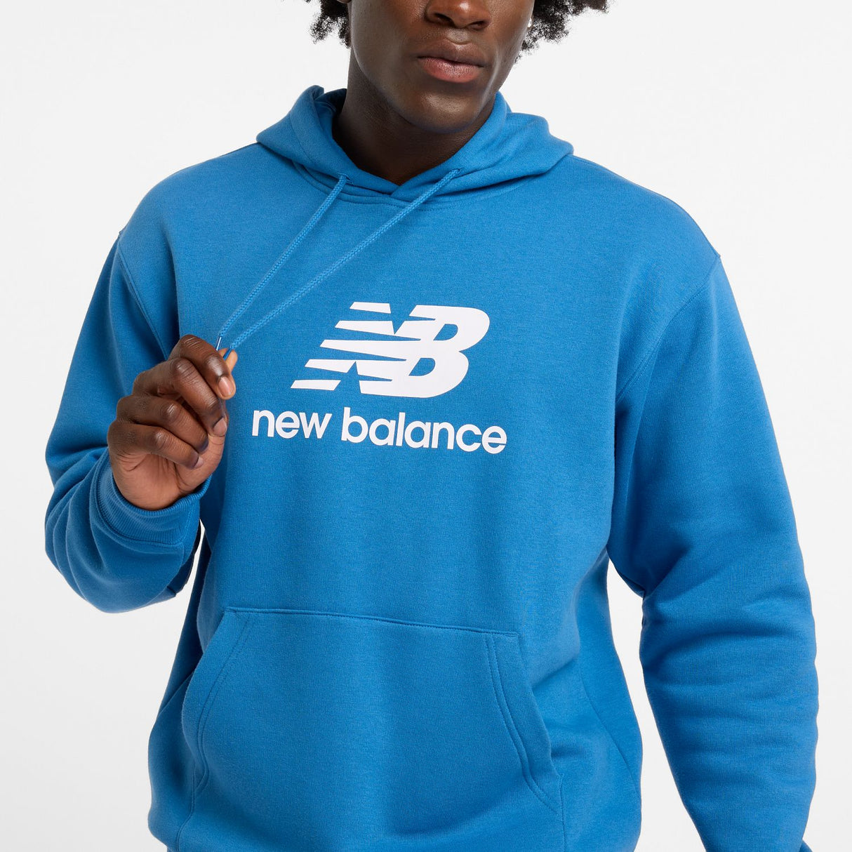 New Balance Men's Sport Essentials Fleece Logo Hoodie-4