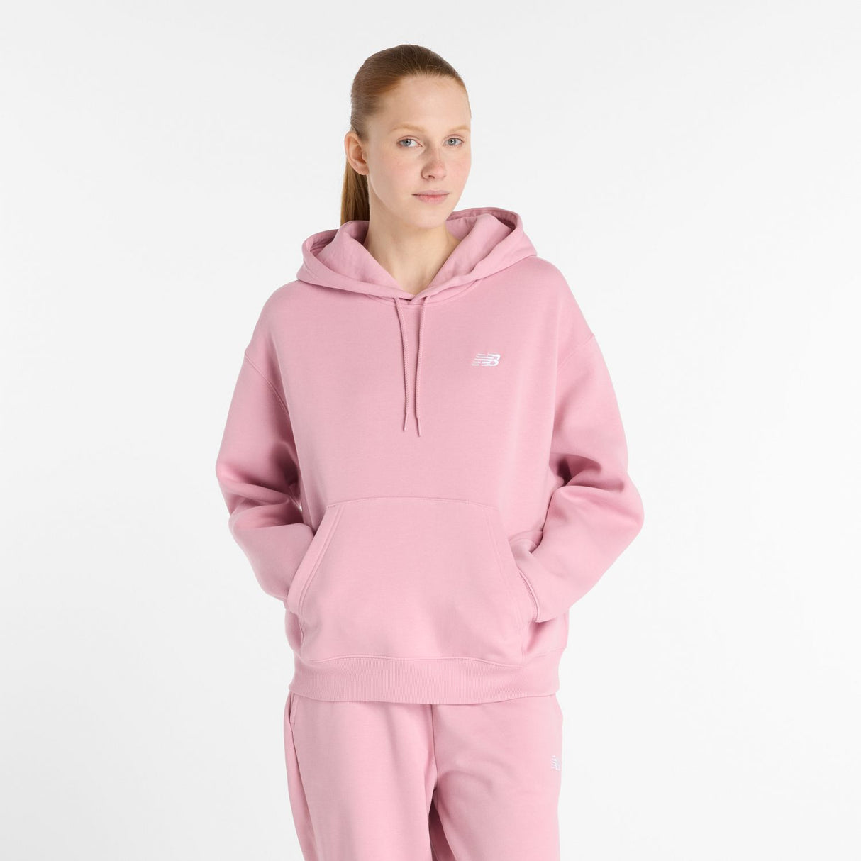 New Balance Women's Sport Essentials Fleece Hoodie-1