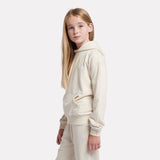 New Balance Youth Girl's French Terry Small Logo Hoodie-6