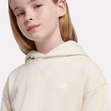 New Balance Youth Girl's French Terry Small Logo Hoodie-8
