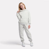 New Balance Youth Girl's French Terry Small Logo Hoodie-4