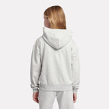 New Balance Youth Girl's French Terry Small Logo Hoodie-7