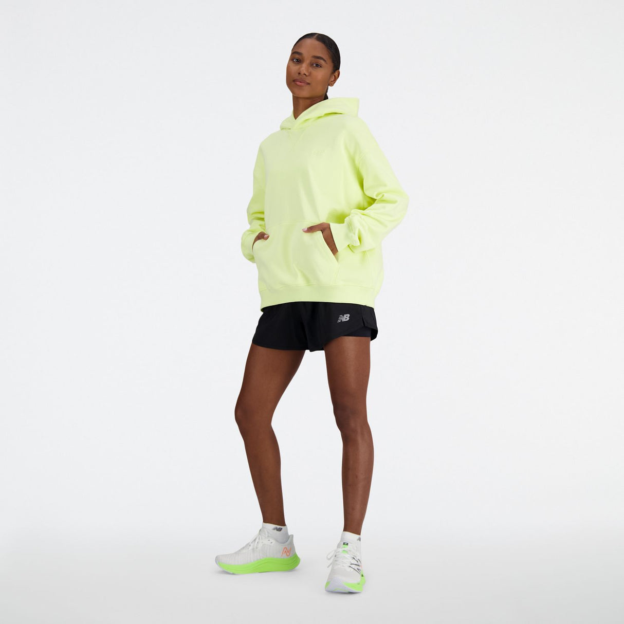 New Balance Women's Athletics French Terry Hoodie-5