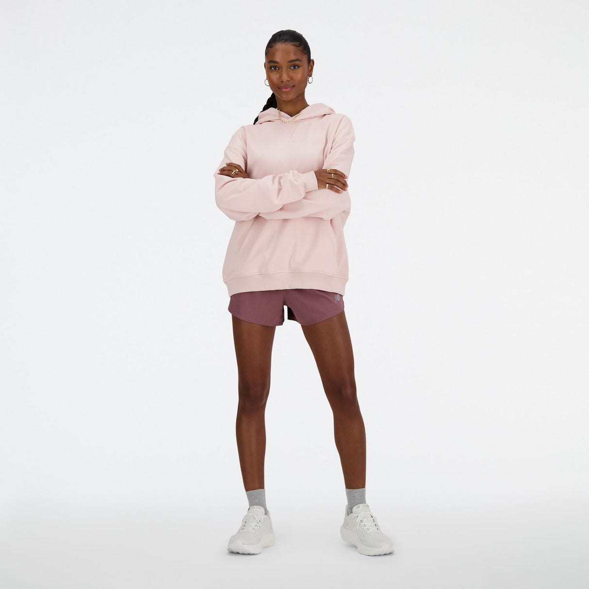 New Balance Women's Athletics French Terry Hoodie-6