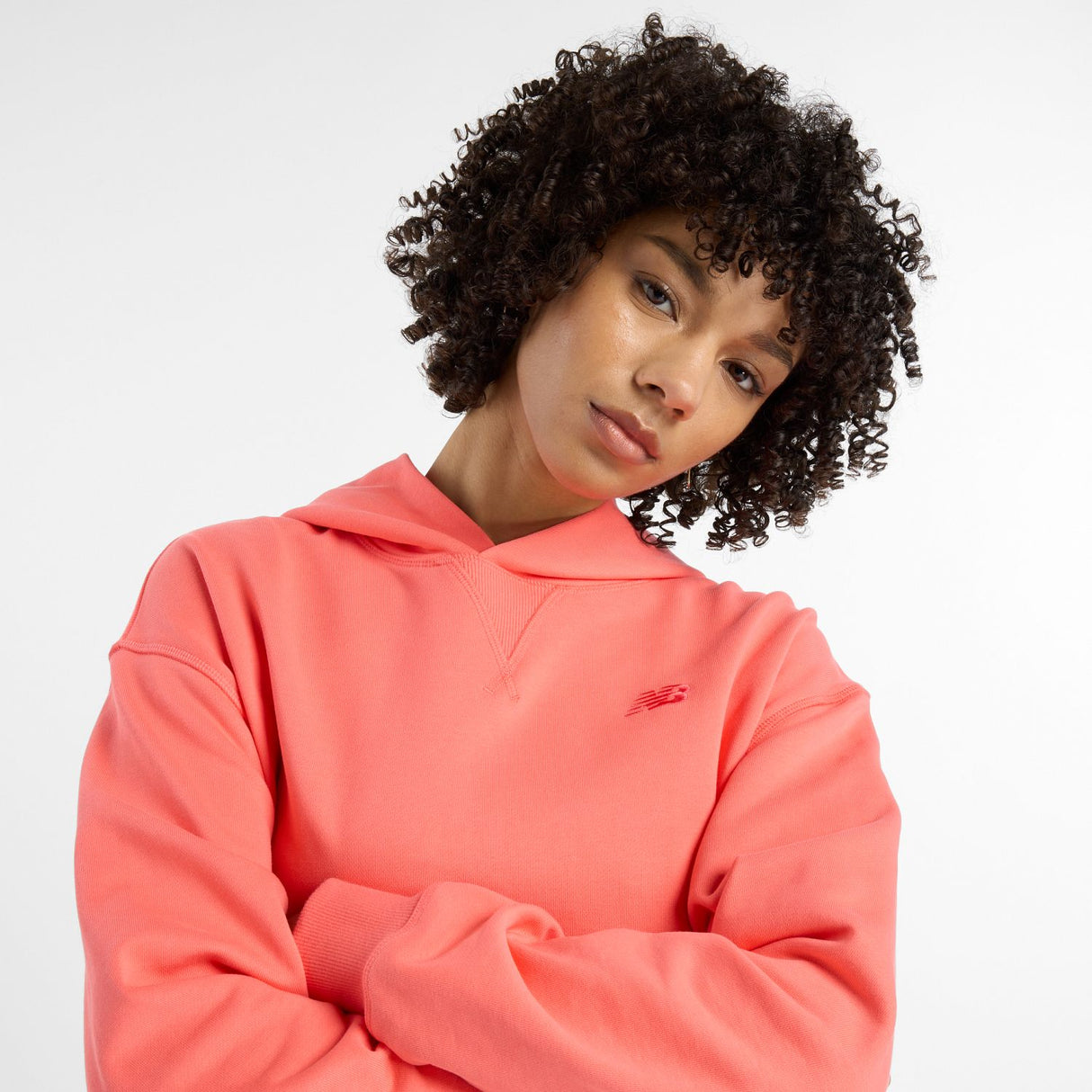 New Balance Women's Athletics French Terry Hoodie-2