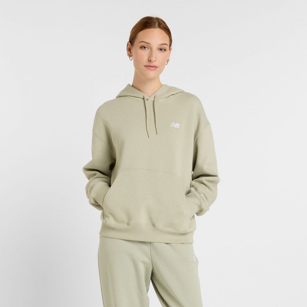 New Balance Women's Sport Essentials Fleece Hoodie-1