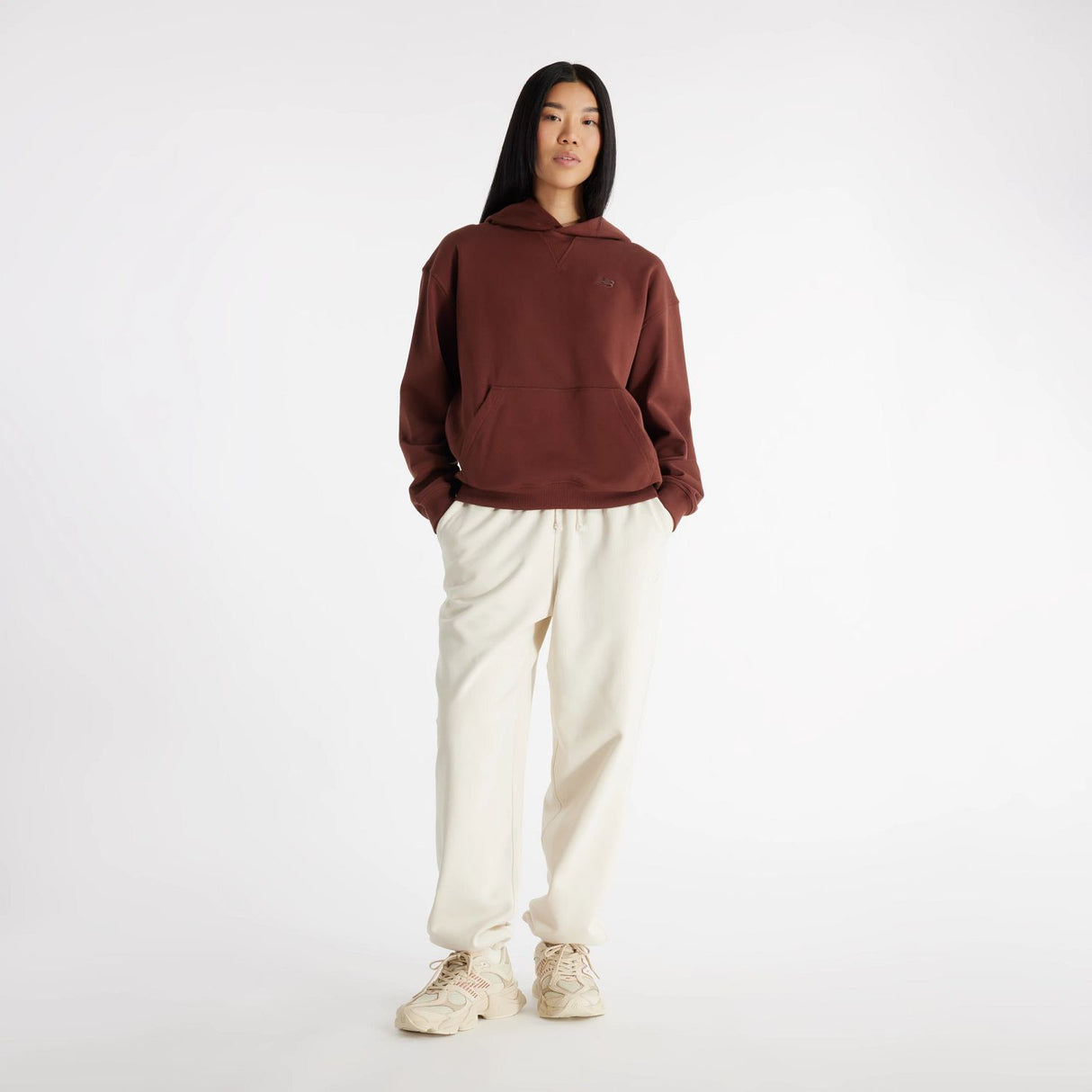 New Balance Women's Athletics French Terry Hoodie-1