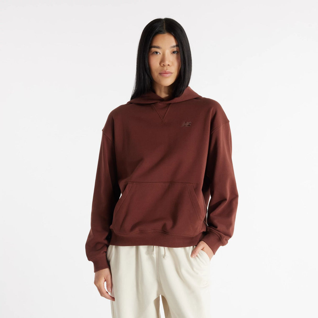 New Balance Women's Athletics French Terry Hoodie-3