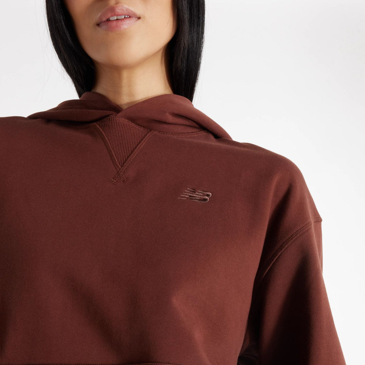 New Balance Women's Athletics French Terry Hoodie-6