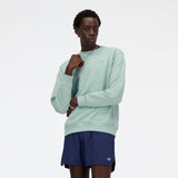 New Balance Men's Athletics French Terry Crew-8