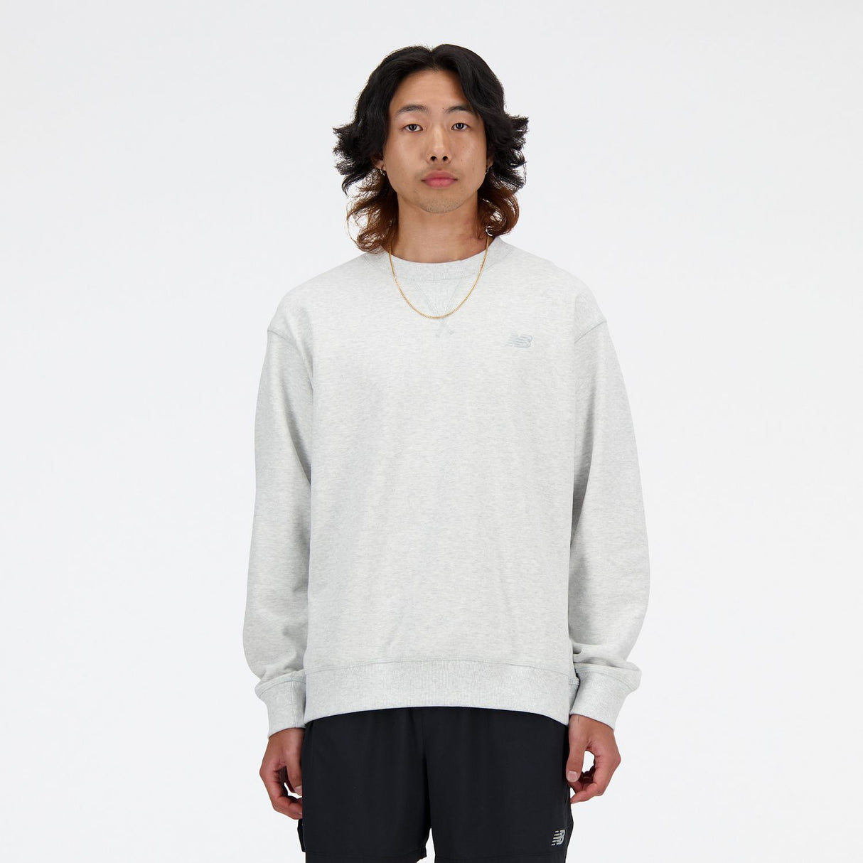 New Balance Men's Athletics French Terry Crew-2