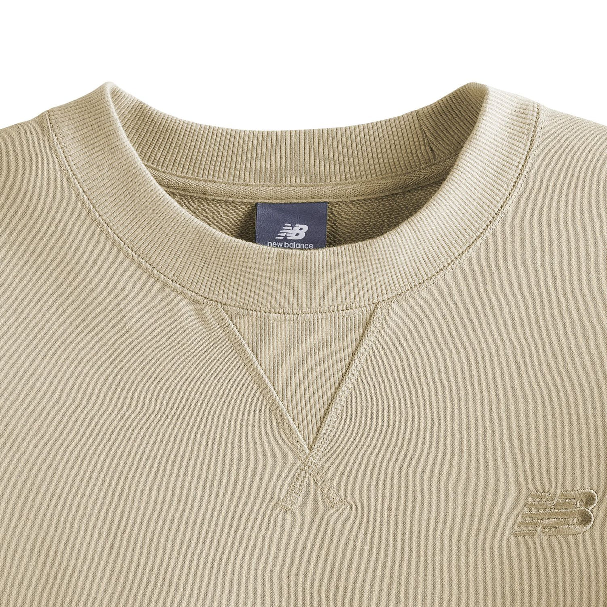New Balance Men's Athletics French Terry Crew-11