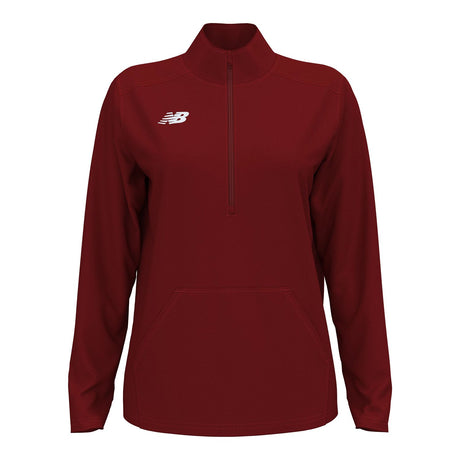 New Balance Women's Midfield Half Zip-1