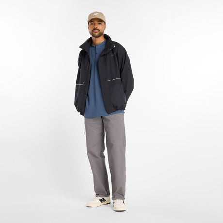New Balance Men's Numeric Waffle Knit Long Sleeve Henley-1