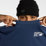 New Balance Men's Numeric Small Logo Jersey T-Shirt-6