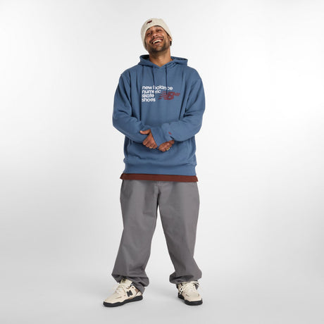 New Balance Men's Numeric French Terry Hoodie-1