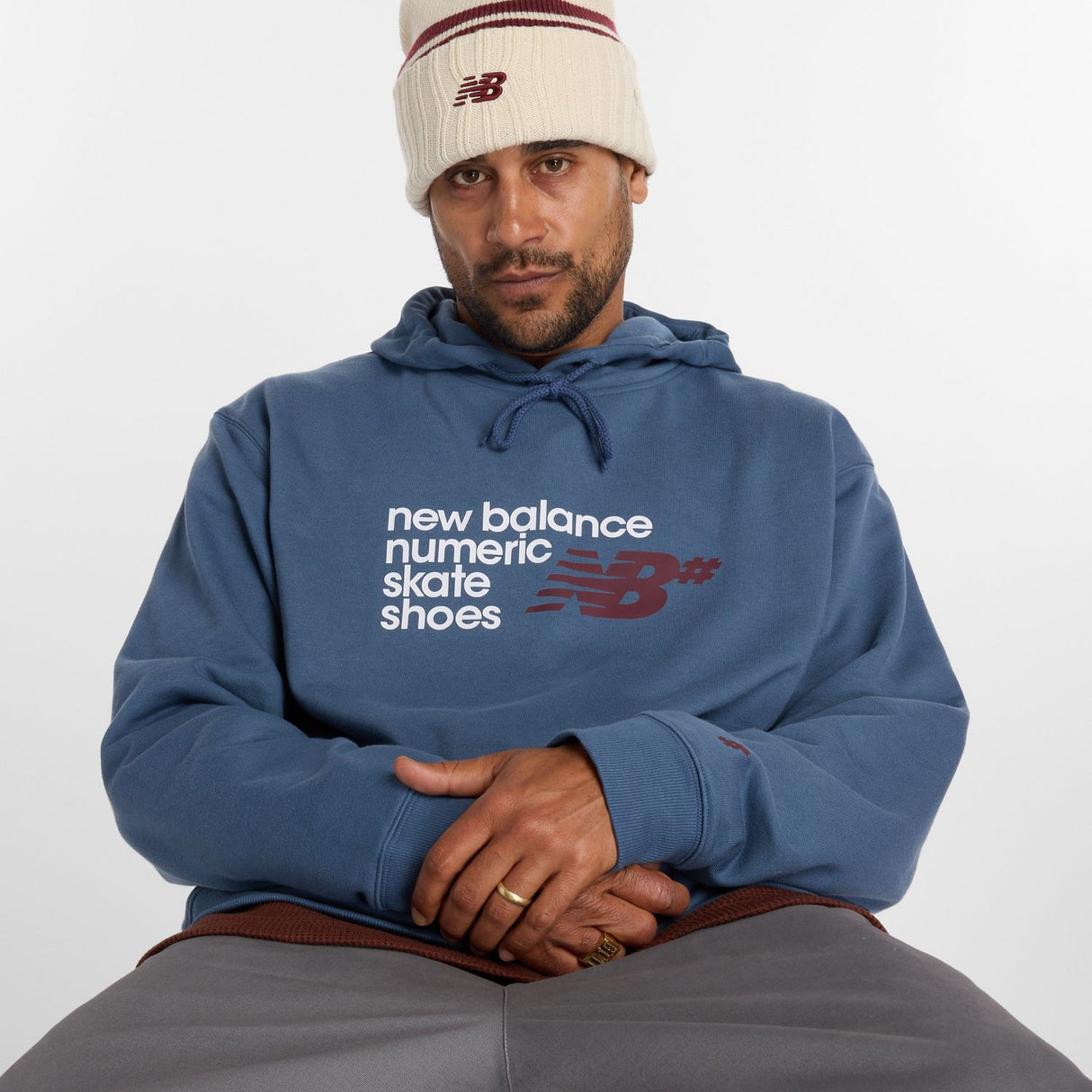 New Balance Men's Numeric French Terry Hoodie-2