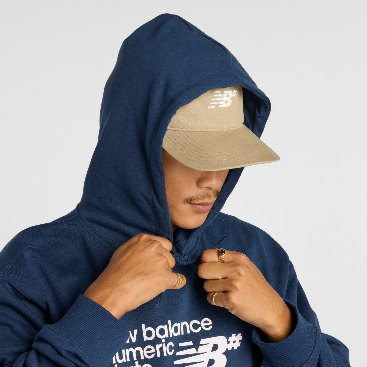 New Balance Men's Numeric French Terry Hoodie-9