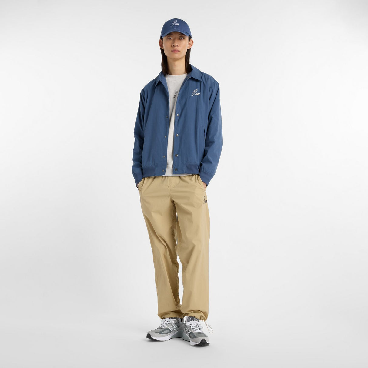 New Balance Men's Shohei Signature Woven Nylon Jacket-8