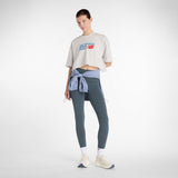 New Balance Women's Athletics Premium Chest Logo Cropped T-Shirt-1