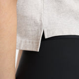 New Balance Women's Athletics Premium Chest Logo Cropped T-Shirt-9