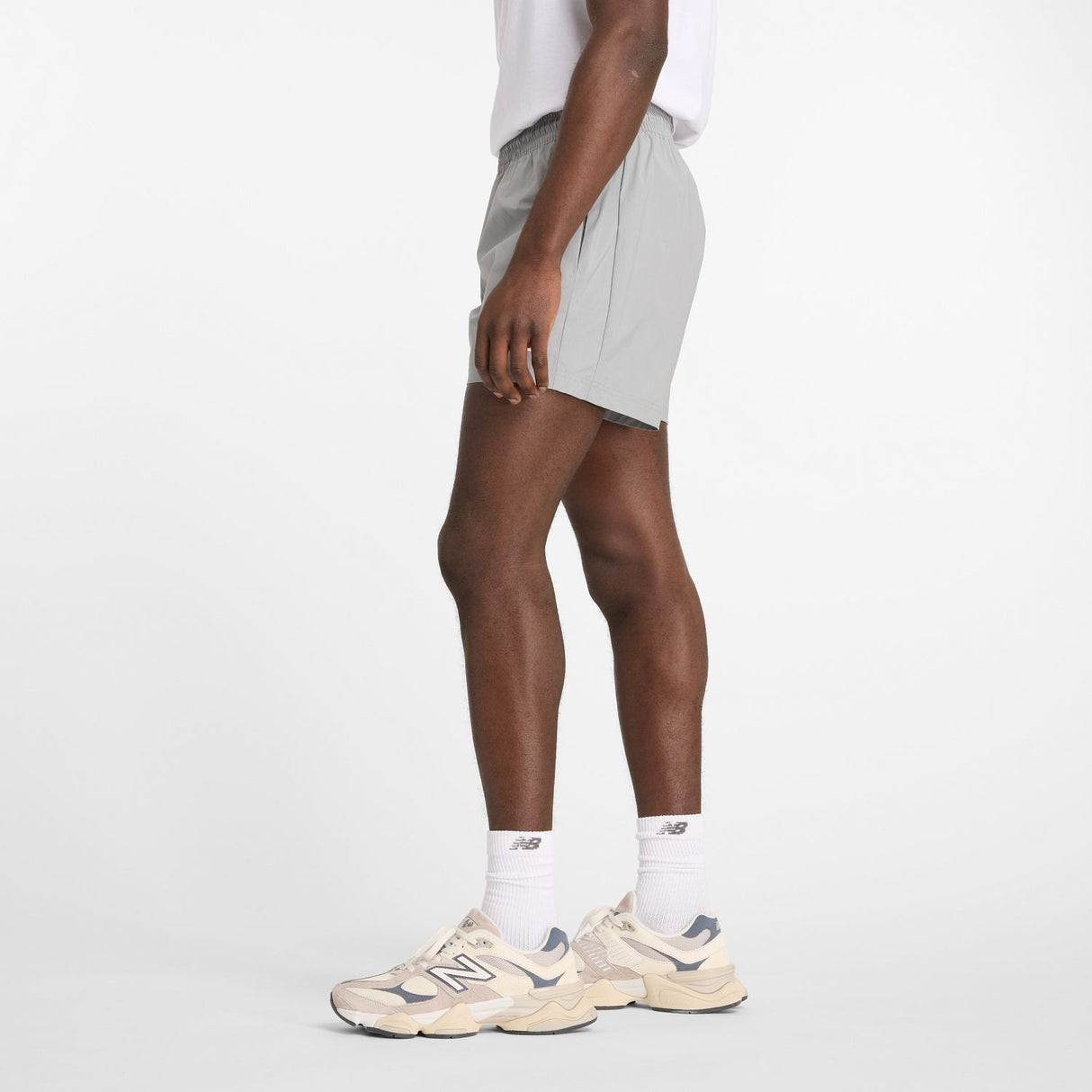 New Balance Men's Athletics Stretch Woven Short 5 Inch Inseam-4